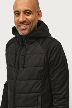 Ellos Collection Jakke Hugh Hybrid Jacket Sort Best