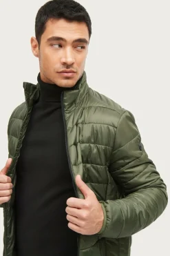 Ellos Collection Jakke Baxter Grøn mat sort Clearance