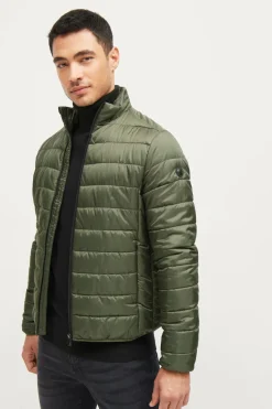 Ellos Collection Jakke Baxter Grøn mat sort Clearance