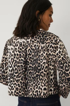 Ellos Collection Jakke med leopardprint Leo aop Hot