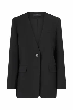 Ellos Collection Jakke uden revers sort Sale