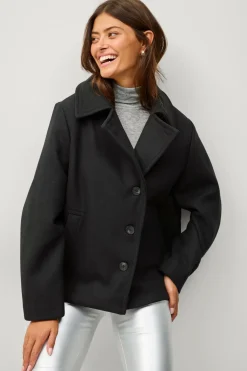 Ellos Jakker & Frakker>Collection Jakke med krave Sort