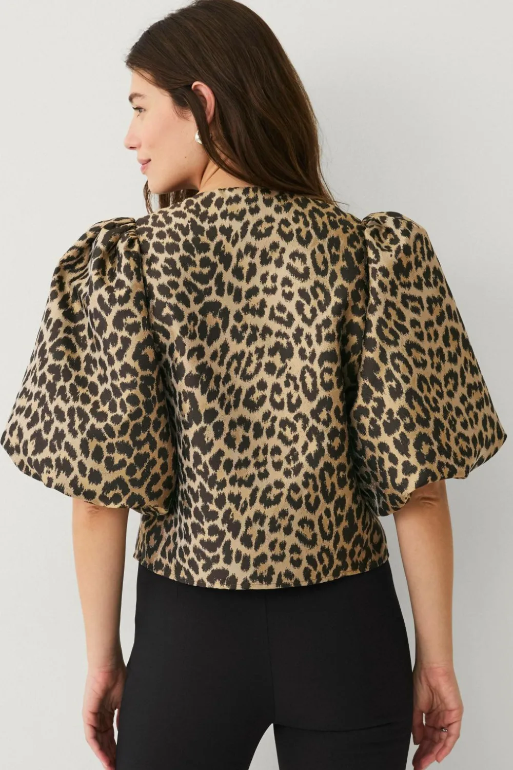 Ellos Collection Jakke i jacquard Leo mønstret Online