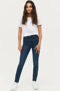 Ellos Jeans>Collection Jeans Jeans Andrea Slim B Girl Denim mørkeblå