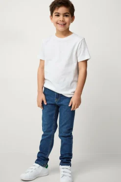 Ellos Collection Jeans Colton Slim Blå denim Outlet