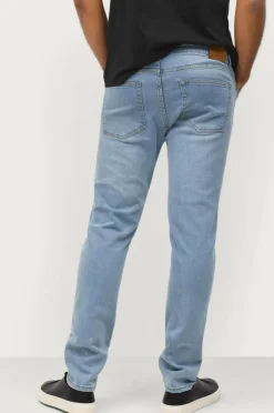 Ellos Collection Jeans Warrick Bleg blå Discount