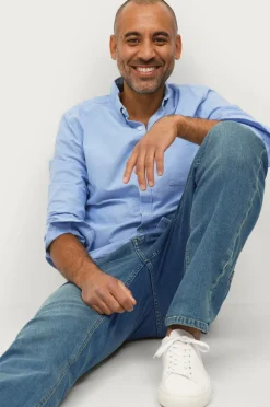 Ellos Collection Jeans Rowan Straight Fit Denimblå Best