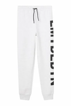 Ellos Collection Joggingbukser med print Gråmelange Discount