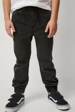 Ellos Collection Joggingbukser i denimer Ben Sort Hot