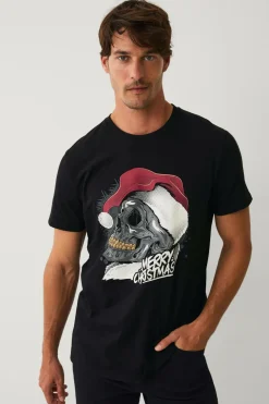 Ellos T-Shirts & Tanktoppe>Collection Jule t-shirt Hank Sort