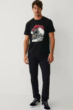 Ellos T-Shirts & Tanktoppe>Collection Jule t-shirt Hank Sort