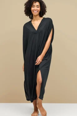 Ellos Collection Kaftan-strandkjole Sort