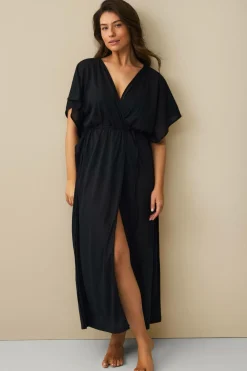 Ellos Collection Kaftan-strandkjole Sort Sale