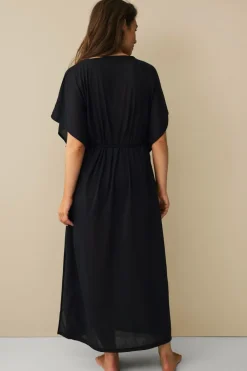 Ellos Collection Kaftan-strandkjole Sort Sale
