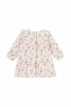 Ellos Collection Kjole Emelie Baby Hvidblomstret Hot