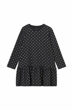 Ellos Collection Kjole Viola Sortprikket New