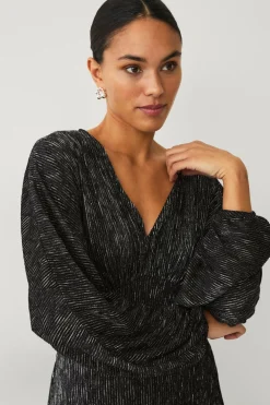 Ellos Collection Kjole med pingvinærme sort New