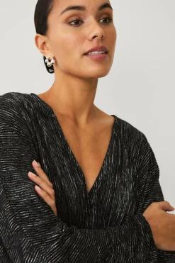 Ellos Collection Kjole med pingvinærme sort New