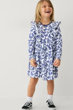 Ellos Collection Kjole Elvira S Girl Blue floral