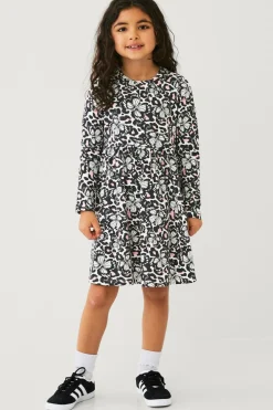 Ellos Collection Kjole Edith Sommerfulgemønstret New