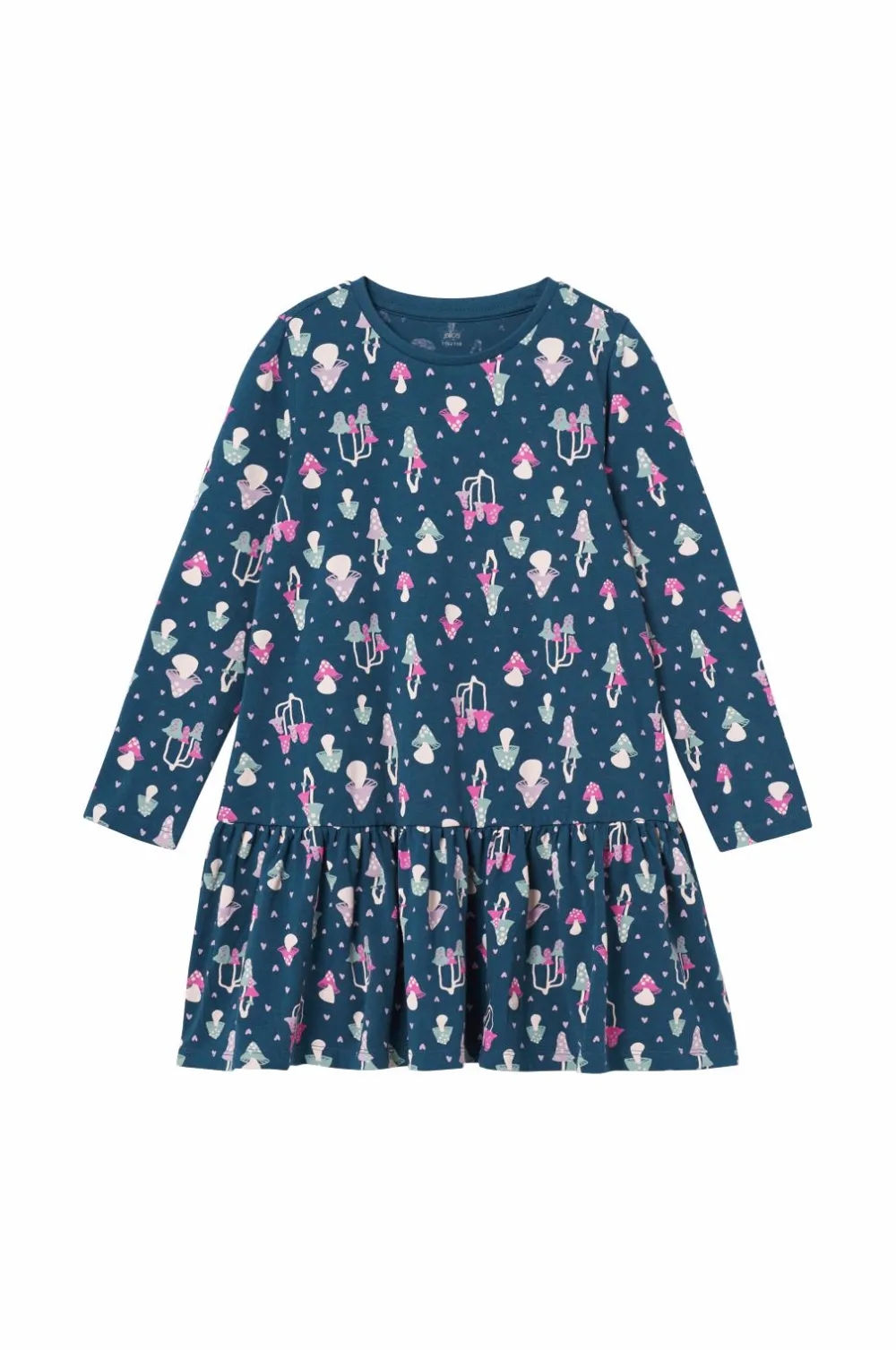 Ellos Kjoler>Collection Kjole Viola Blåmønstret