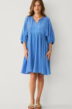 Ellos Collection Kjole Blå Outlet