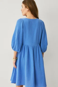 Ellos Collection Kjole Blå Outlet