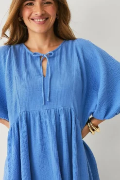 Ellos Collection Kjole Blå Outlet