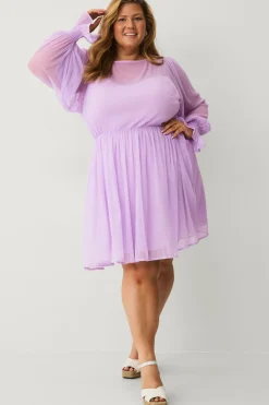 Ellos Collection Kjole Lilla Outlet