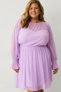 Ellos Collection Kjole Lilla Outlet