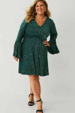 Ellos Kjoler>Collection Kjole Grøn farve