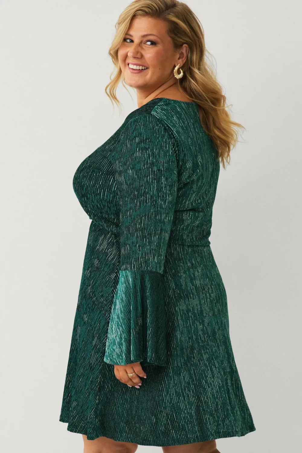 Ellos Kjoler>Collection Kjole Grøn farve