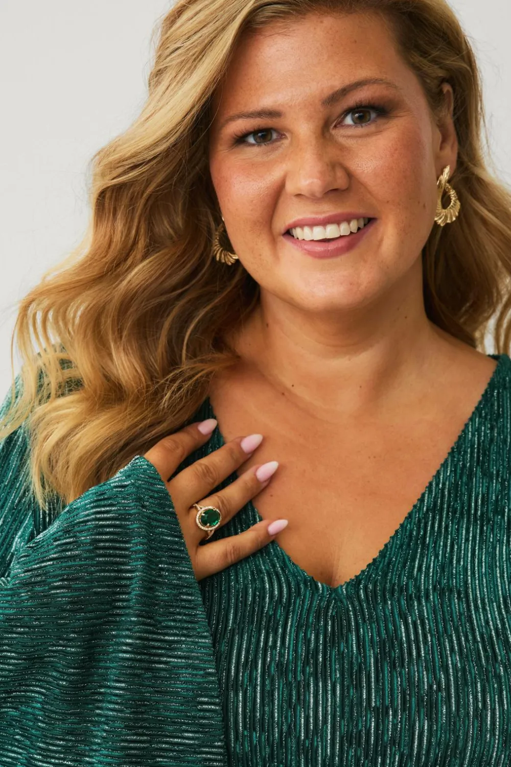 Ellos Kjoler>Collection Kjole Grøn farve