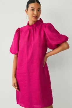 Ellos Collection Kjole med sløjfe rosa New