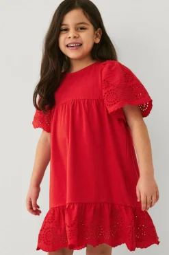 Ellos Collection Kjole Lily Rød Hot