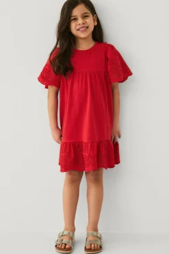 Ellos Collection Kjole Lily Rød Hot