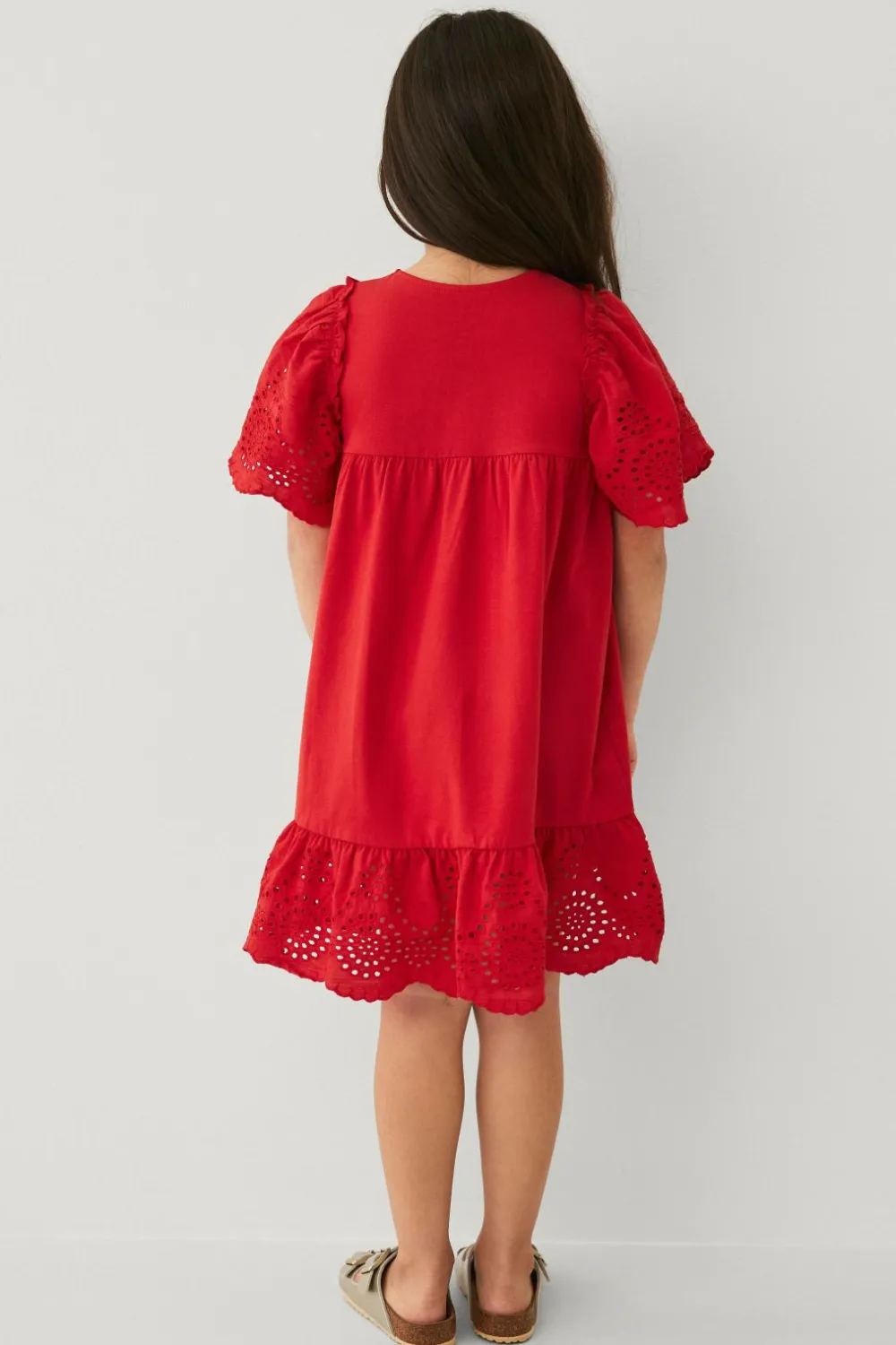 Ellos Collection Kjole Lily Rød Hot