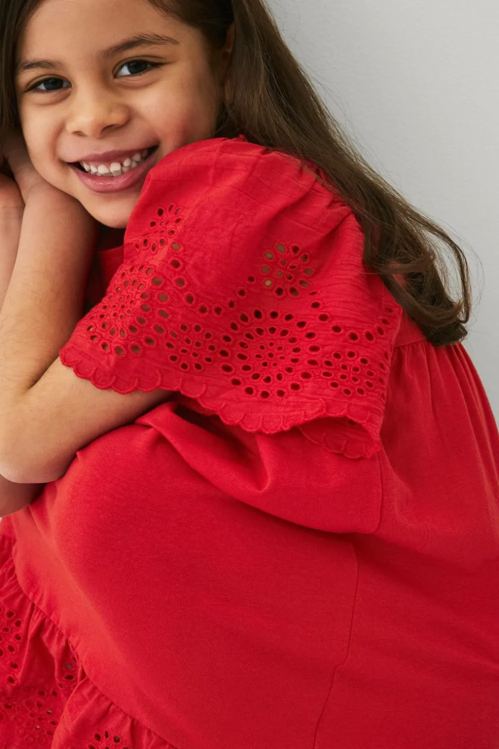 Ellos Collection Kjole Lily Rød Hot