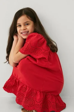 Ellos Collection Kjole Lily Rød Hot