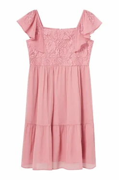 Ellos Collection Kjole Esther B Girl Mørk rosa