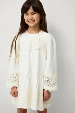 Ellos Collection Kjole Tina Mini Creme Outlet