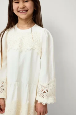 Ellos Collection Kjole Tina Mini Creme Outlet