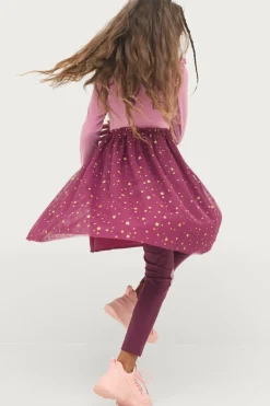 Ellos Collection Kjole Helga Lyslilla mønstret Clearance