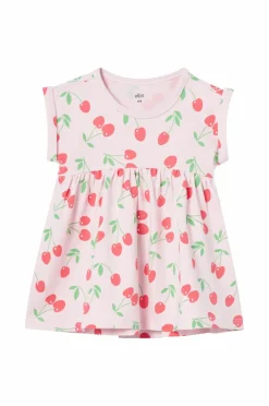 Ellos Kjoler & Tunikaer>Collection Kjole Marissa Rosa kirsebær