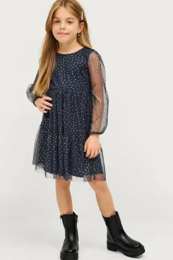 Ellos Collection Kjole Margaret Marineblå Outlet