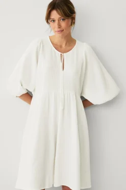 Ellos Collection Kjole Hvid Clearance