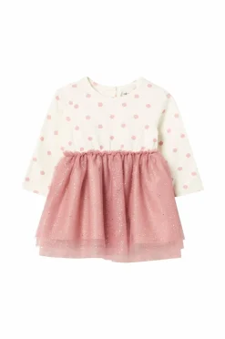 Ellos Collection Kjole Lilly Baby Rosa prikket Sale