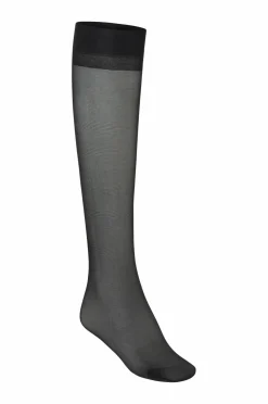 Ellos Collection knæstrømpe Light support Sort