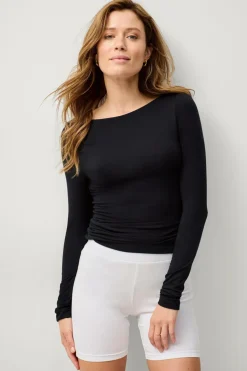 Ellos Collection Korte cykelbukser med høj talje Hvid Hot