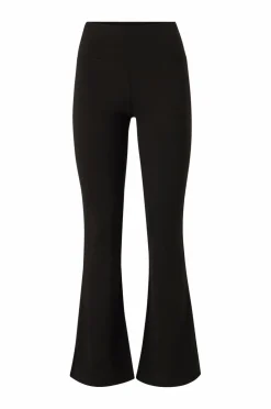 Ellos Tights & Leggings>Collection Kraftige leggings med bootcut, kortere benlængde Sort